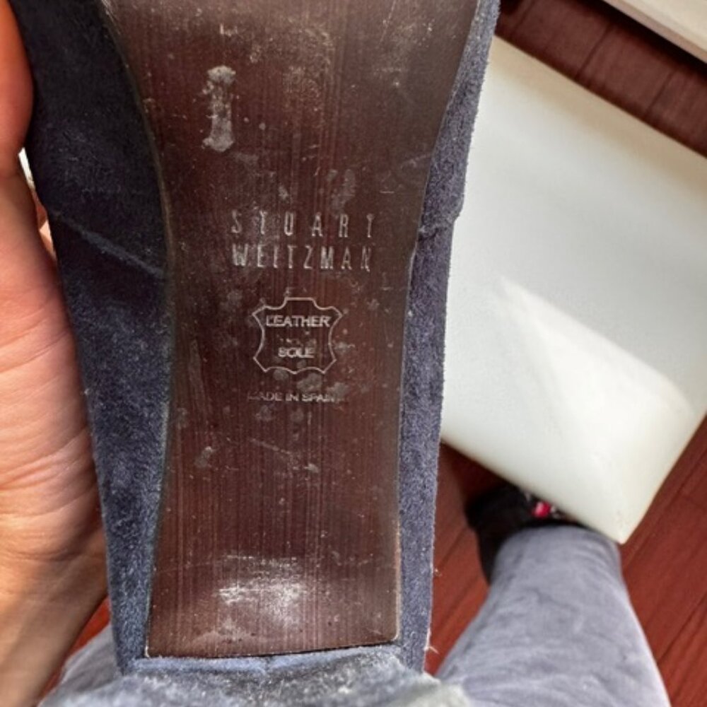 Stuart Weitzman, Vidaland 100 Boot Navy - image 3